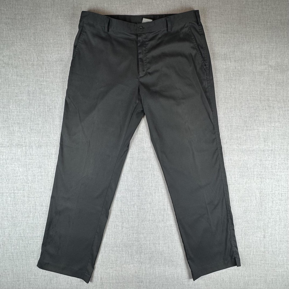 Nike Golf Dri-FIT Pants Mens 38x32 Black Stretch Golf Performance 472532-010